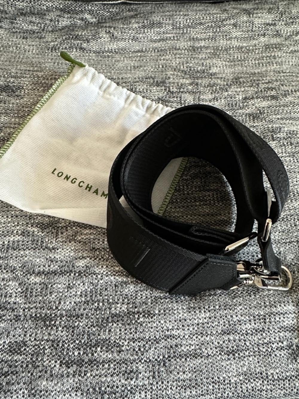Longchamp 2” Crossbody Strap